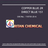 Direct Copper Blue 2b Direct Blue 151 100%