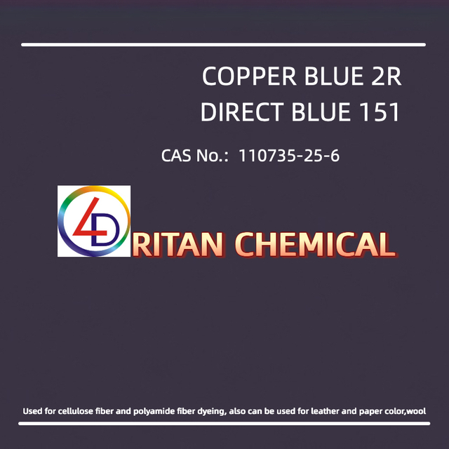 Direct Copper Blue 2b Direct Blue 151 100%