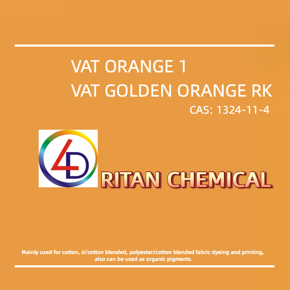 Vat Golden Yellow RK (C.I.Vat Orange 1) 100% 