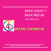 Basic Red 6B Basic Violet 7 250%