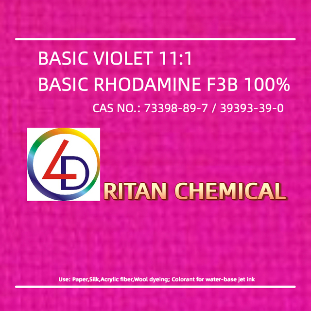 Basic Violet 11: 1 Rhodamine F3B 250%