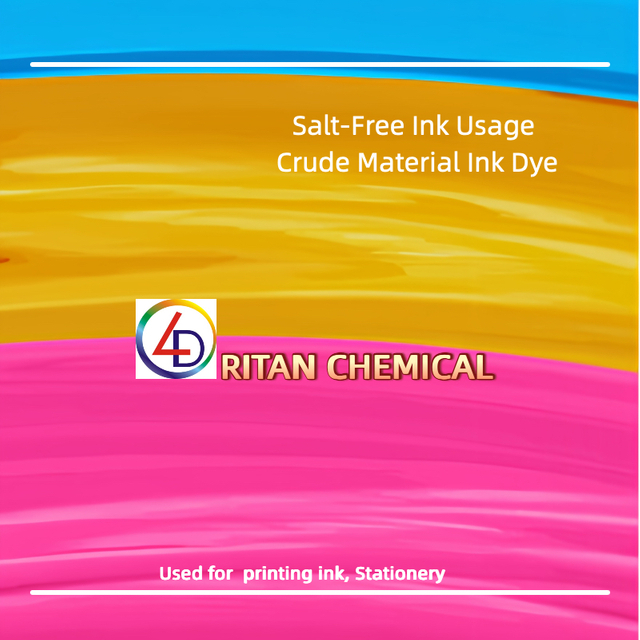 Acid Yellow/Orange/Green/Blue/Black/Red Dye Salt-Free Ink Usage Crude Material Ink Dye