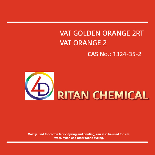 Vat Golden Orange 2RT (C.I.Vat Orange 2) 100% 