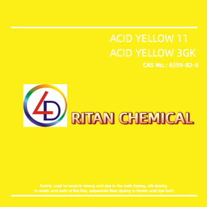 Acid Yellow 11 Acid Yellow 3GK 100%