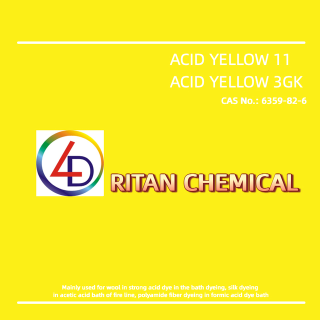 Acid Yellow 11 Acid Yellow 3GK 100%