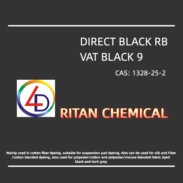 Direct Black RB（C.I.Vat Black 9) 100%