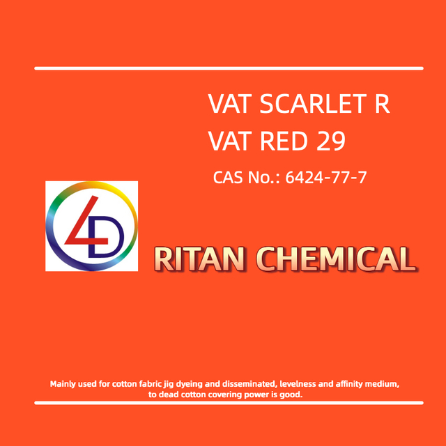 Vat Scarlet R (C.I.Vat Red 29) 100%