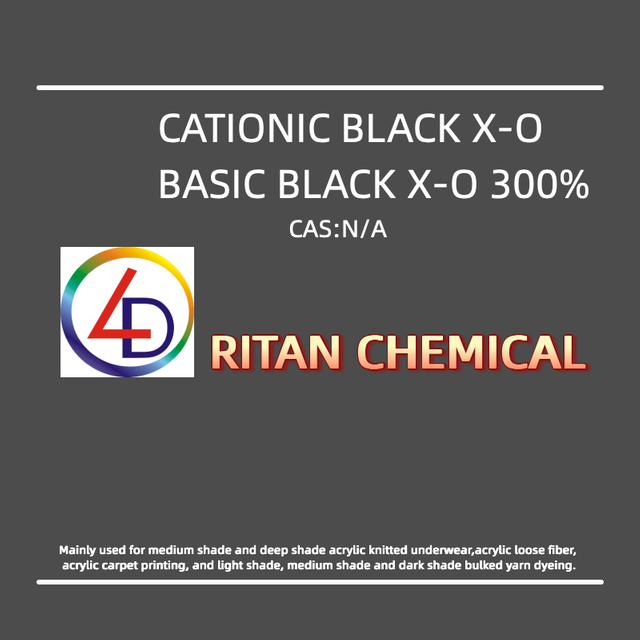 Cationic Black X-O Basic Black X-O 300%