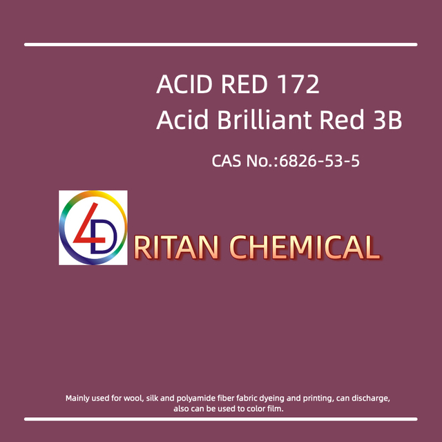 Acid Red 172 Acid Red 3B 100%