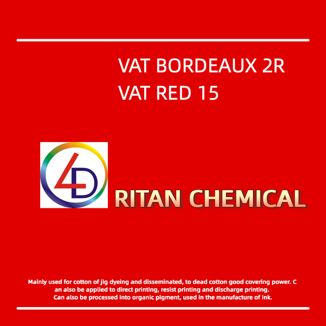 Vat Bordeaux 2R (C.I.Vat Red 15) 100%