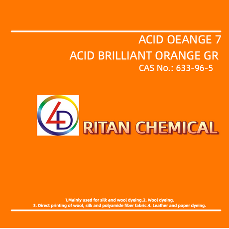 Acid Orange 7 Acid Brilliant Orange GR 100%